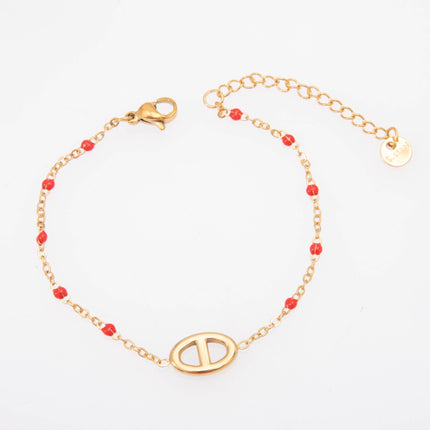 Bracelet Maille Marine Coloré