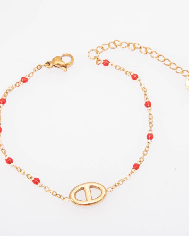 Bracelet Maille Marine Coloré