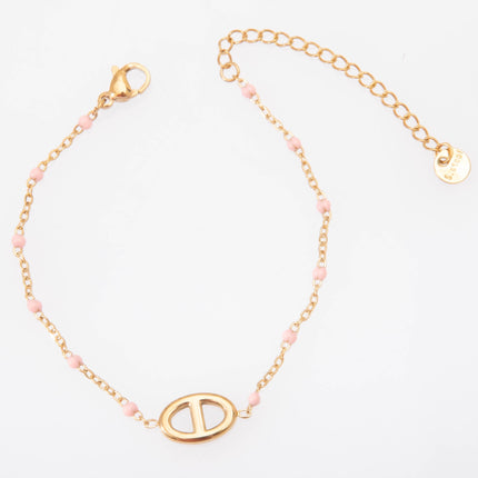 Bracelet Maille Marine Coloré